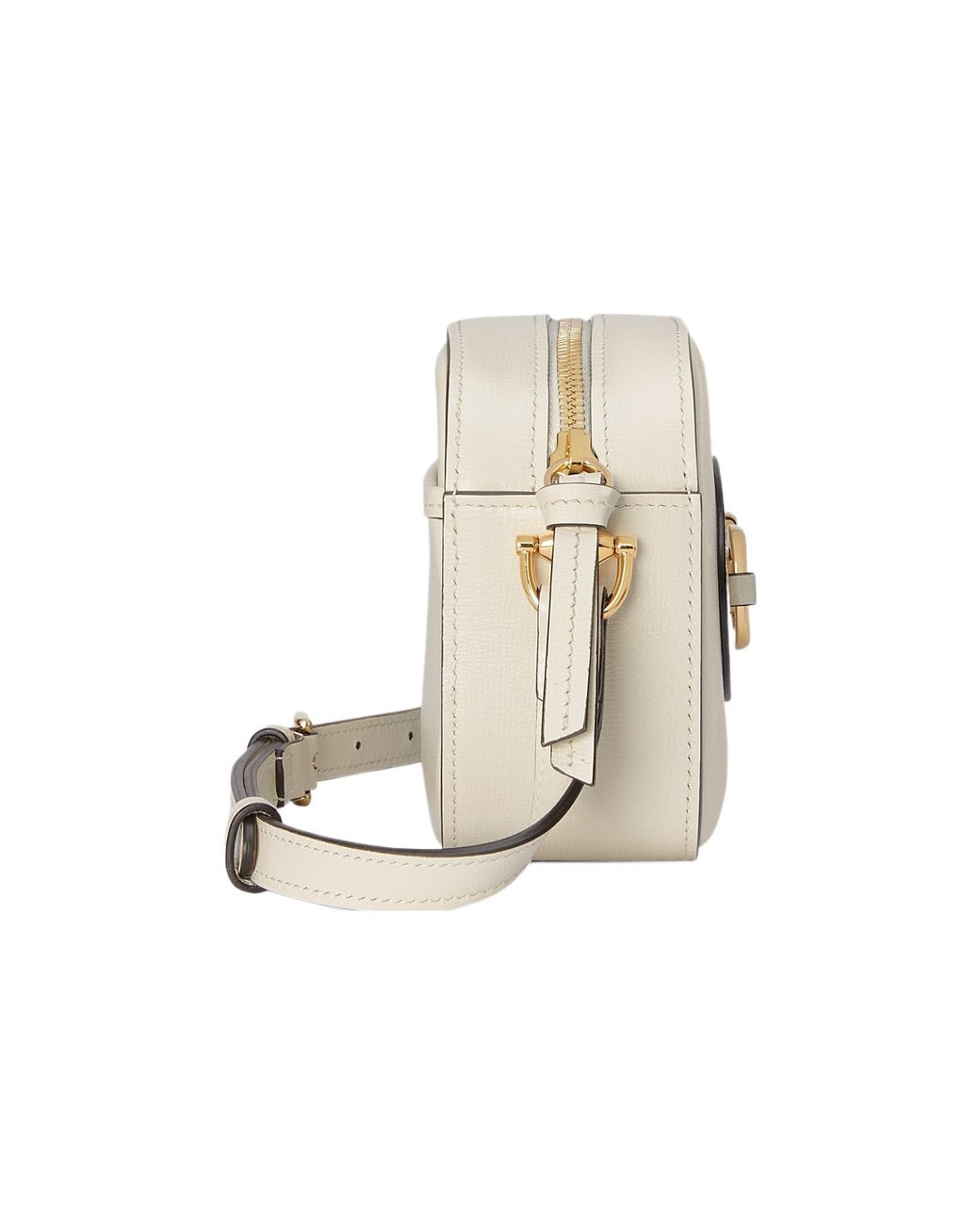 Gucci Natural Horsebit 1955 Small Camera Bag, Leather