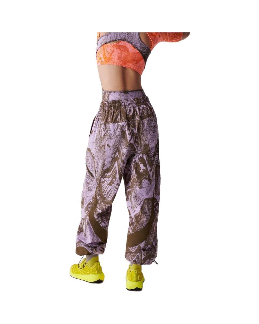 Adidas Brown (Wmns) By Stella Mccartney Truecasuals Woven Track Pants