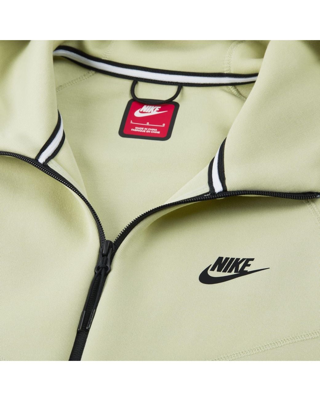 Nike Green Tech Fleece Full-Zip Windrunner Hooded Jacket Asia Sizing for men