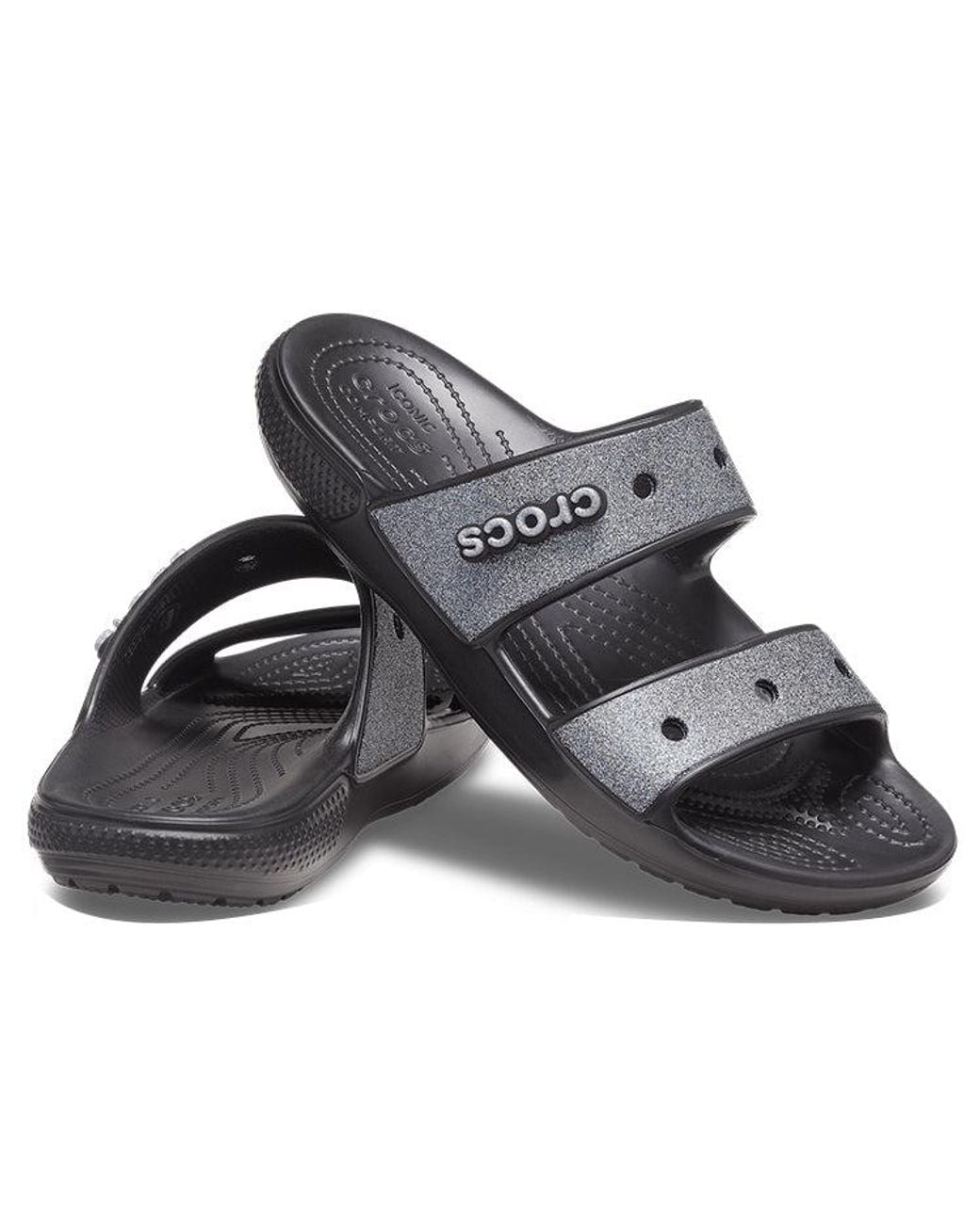 CROCSTM Blue Classic Glitter Ii Sandal