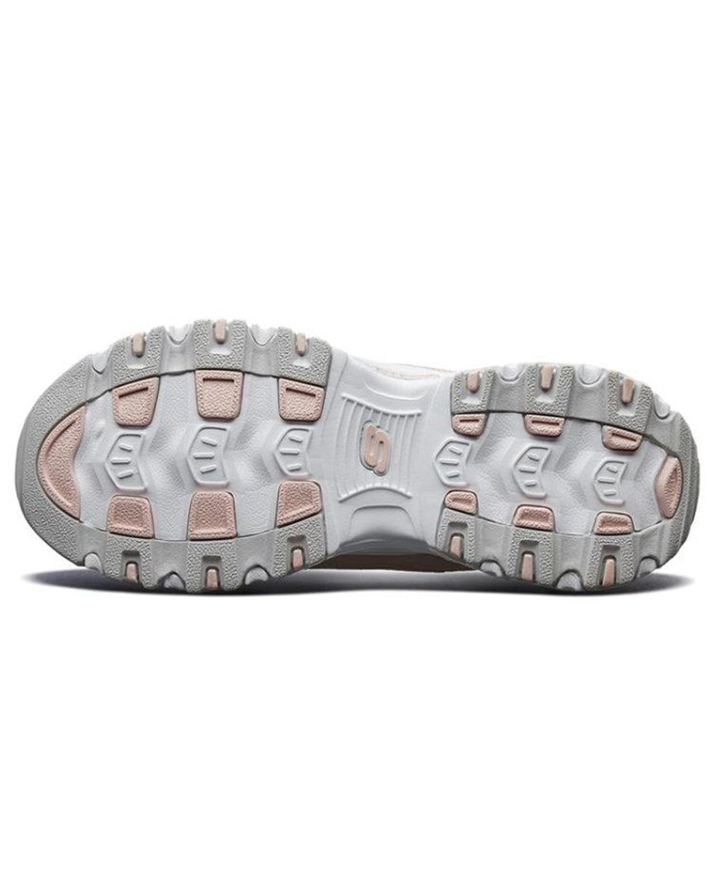 Skechers White (Wmns) D'Lites 1.0 Light