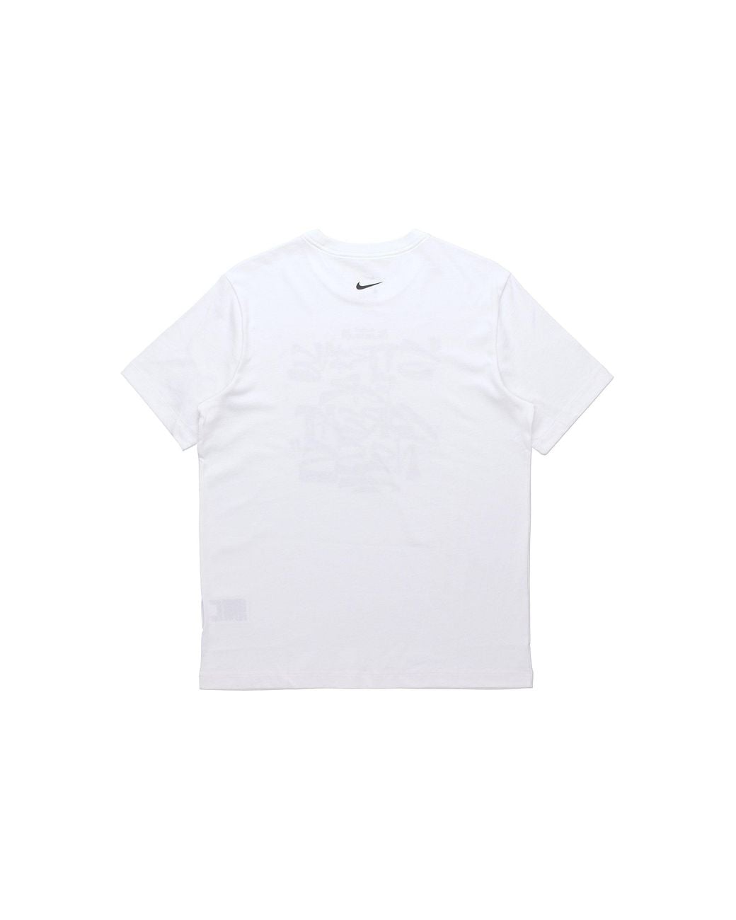 Nike White Lebron Strive For Greatness Basketball Sports Alphabet Printing Round Neck Short Sleeve T-Shirt for men