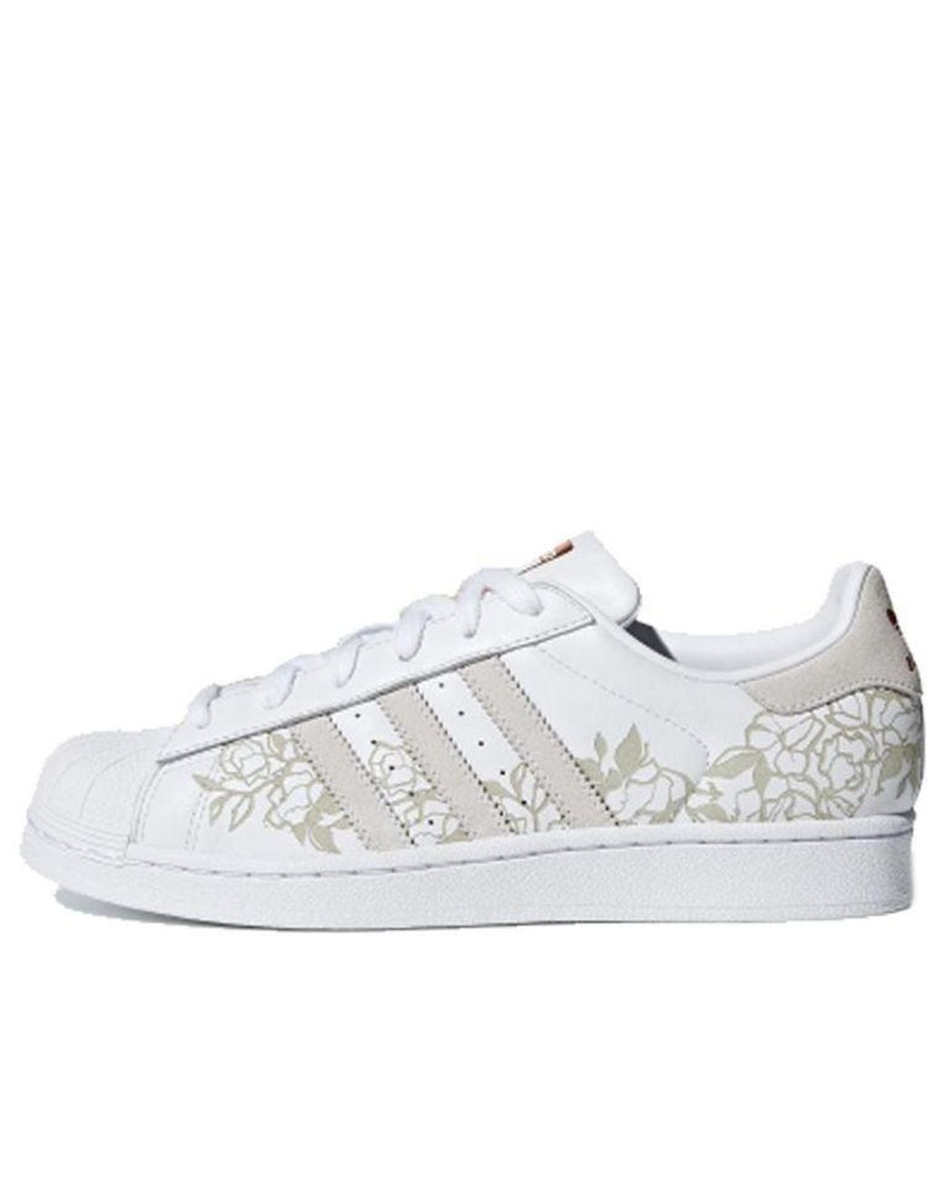Adidas White (Wmns) Superstar 'Copper'