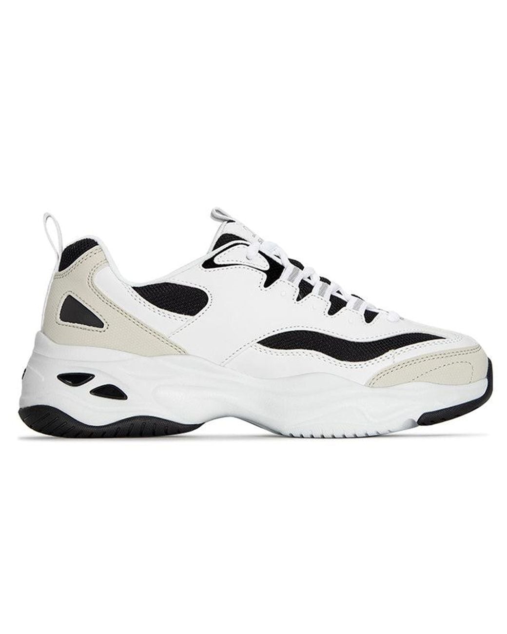Skechers White (Wmns) D'Lites 4.0