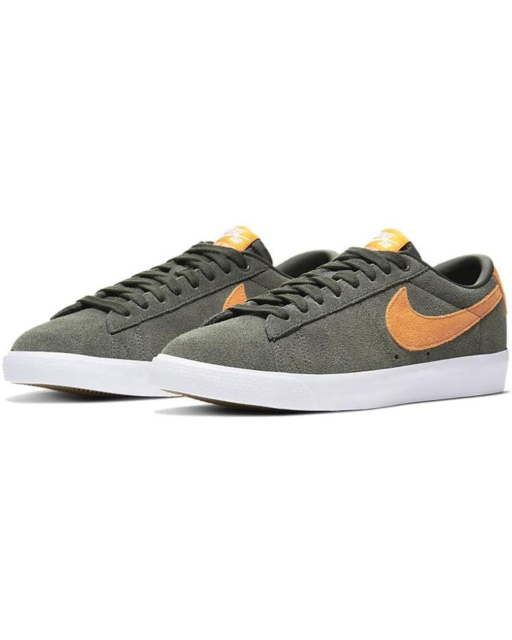 Nike Brown Zoom Blazer Low Gt Sb 'Sequoia Kumquat' for men