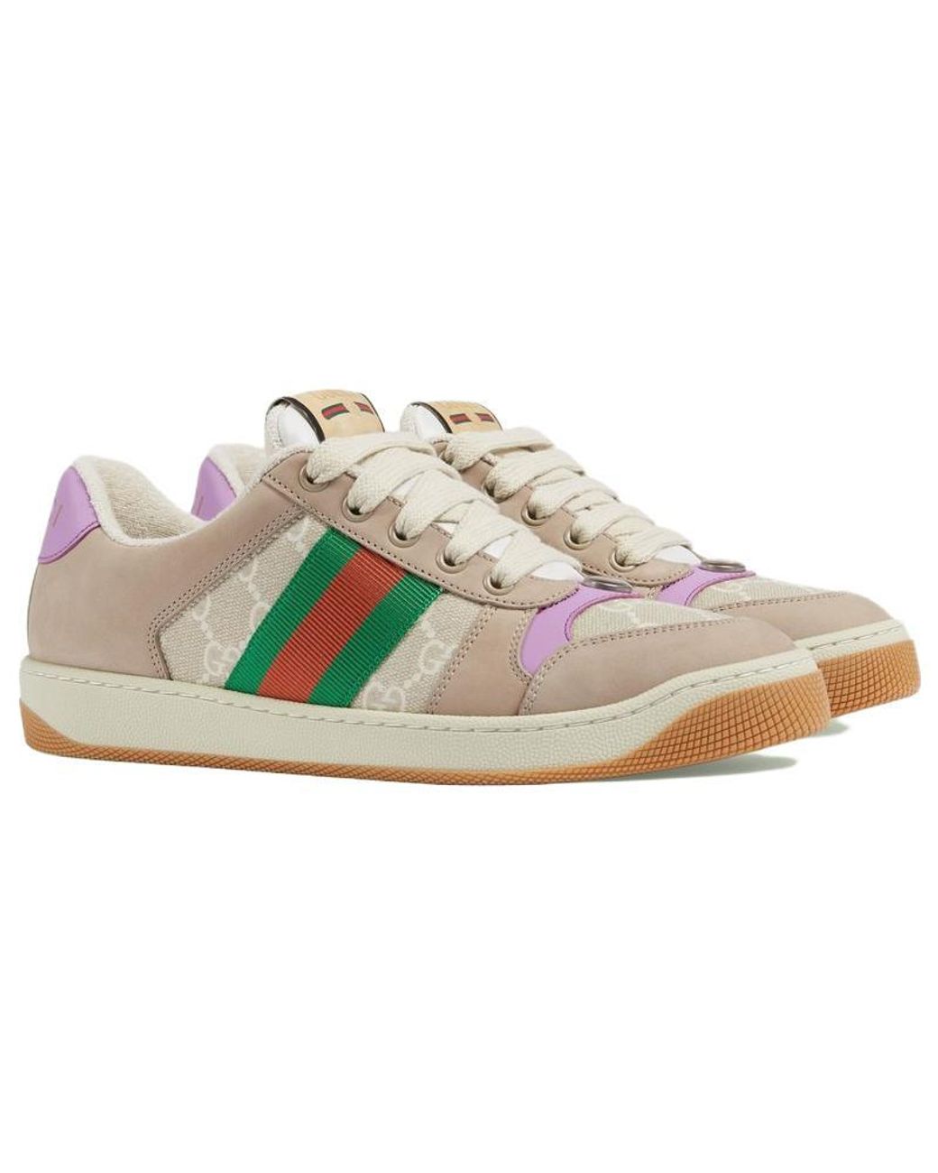 Gucci Natural (Wmns) Screener Gg Sneaker Lilac'