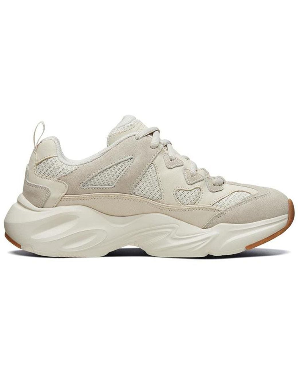 Skechers White (Wmns) Stamina Airy Low Running Shoes Gs