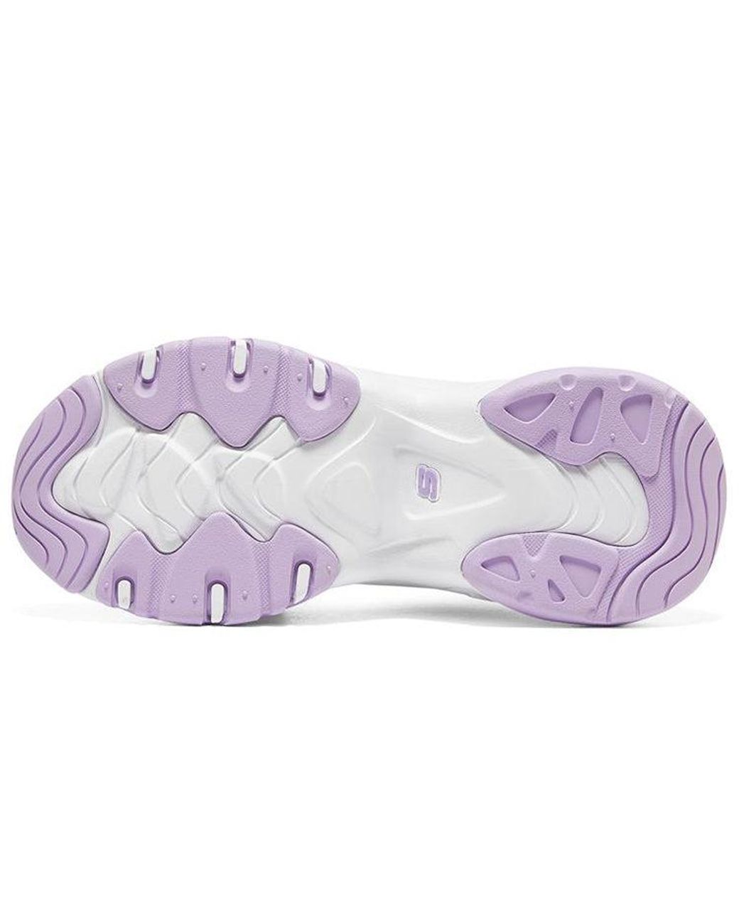 Skechers White (Wmns) D'Lites 3.0 Low Running Shoes Gs