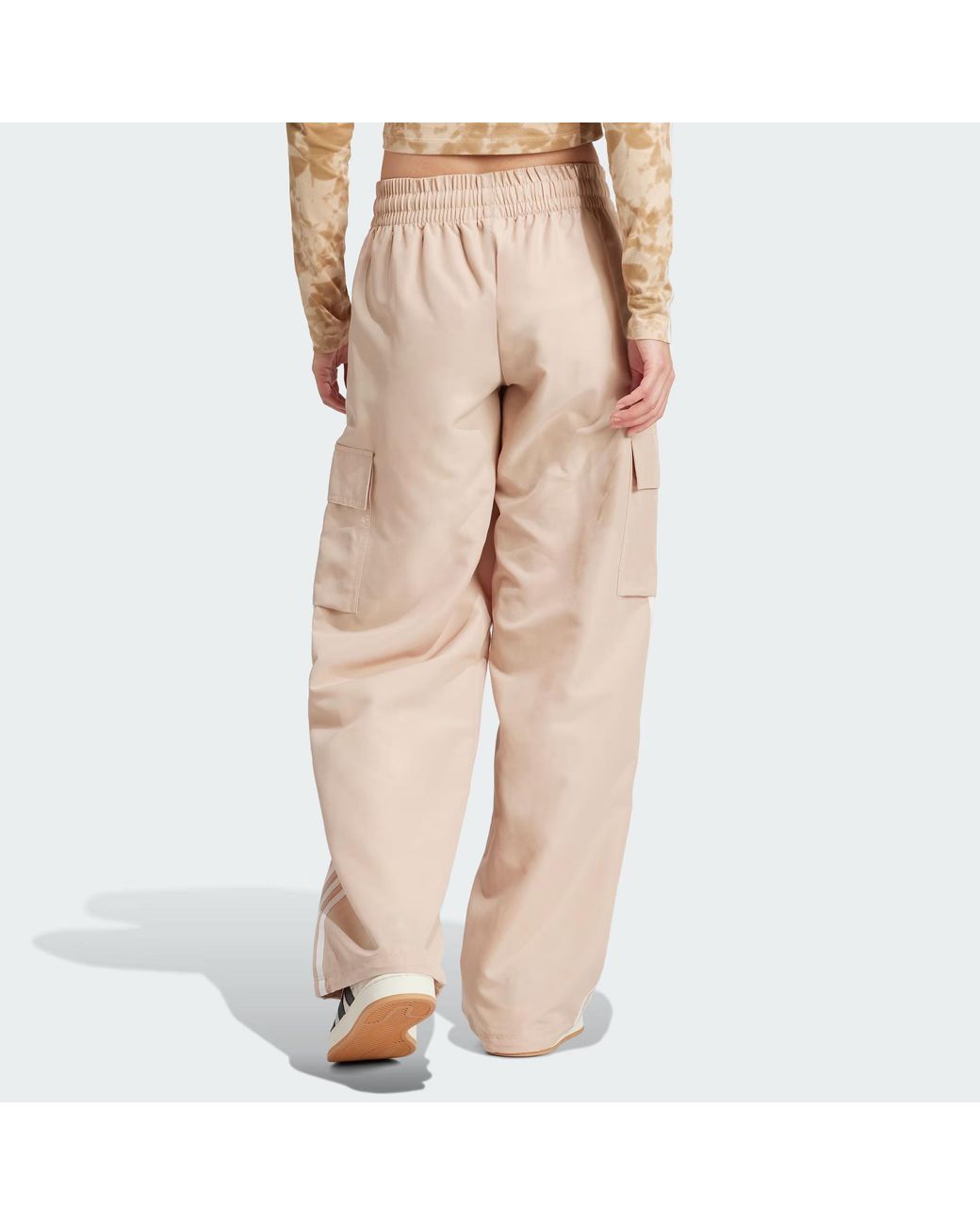 Adidas Natural (Wmns) Originals Adicolor Cargo Tracksuit Bottoms Asia Sizing