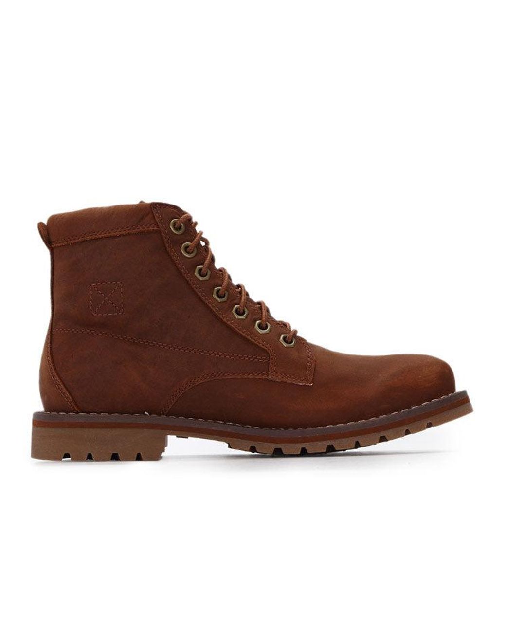 Timberland Brown Redwood Falls Waterproof Boots 'Ruse Full Grain' for men