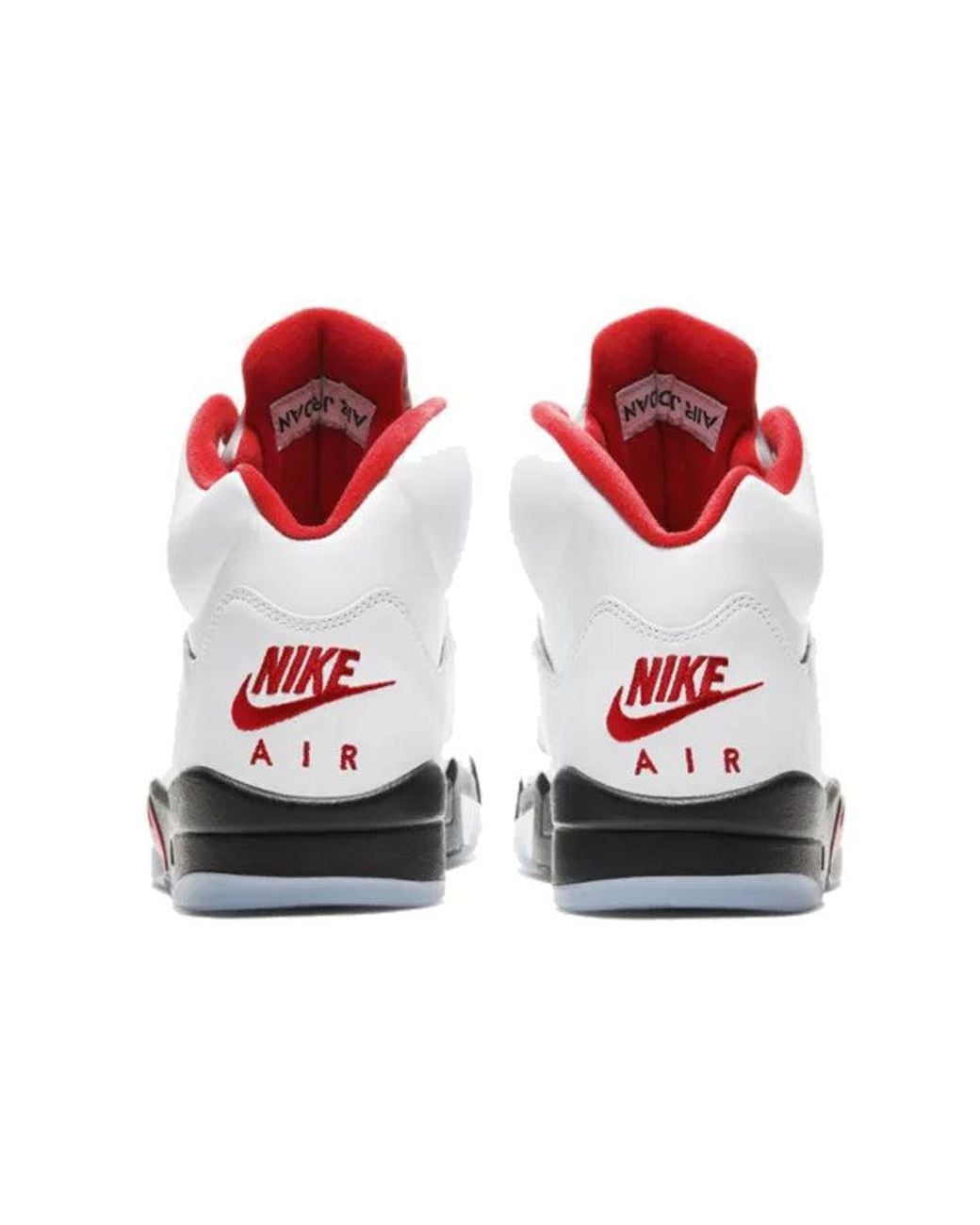 Nike White 5 Retro 'Fire' 2020 for men