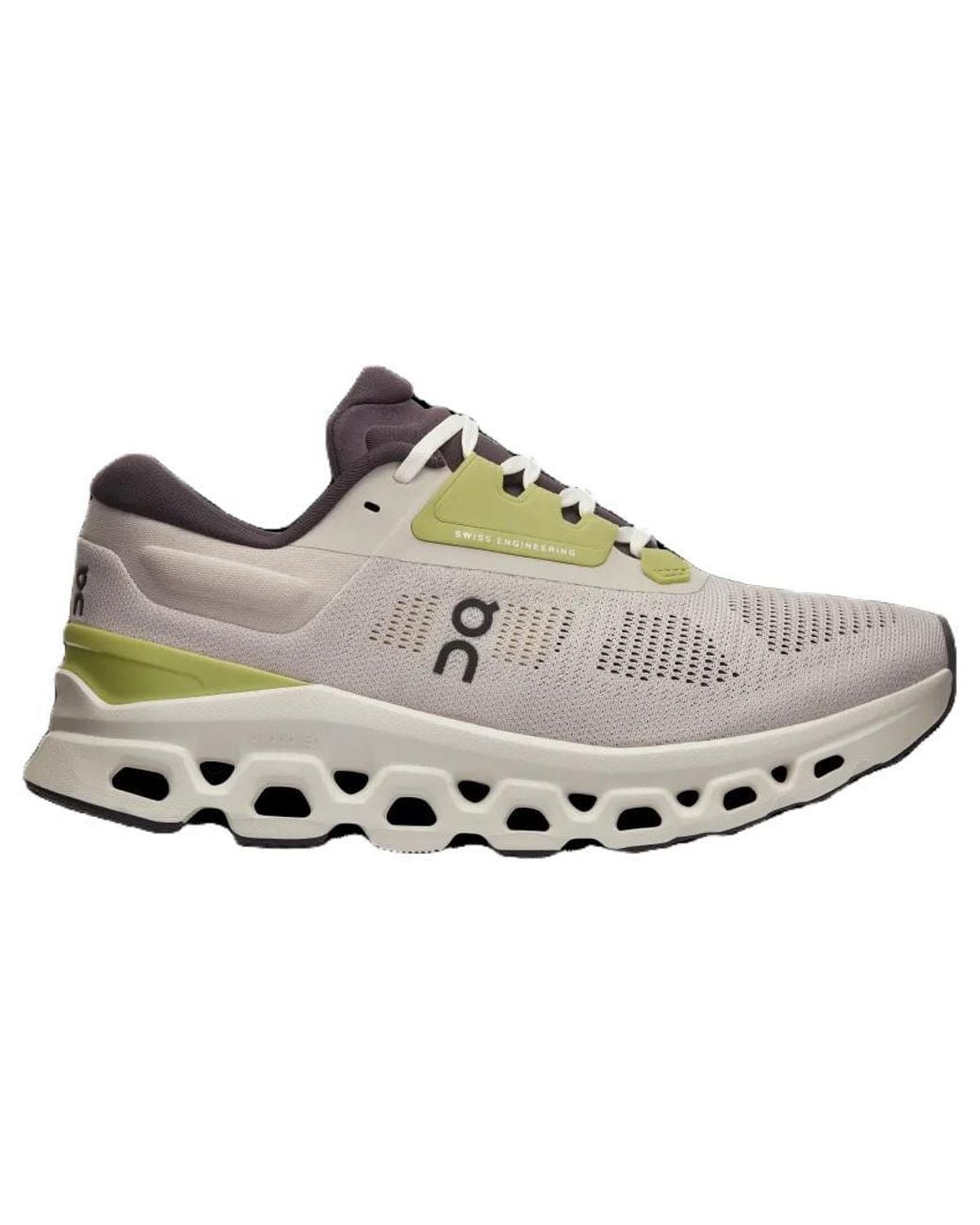 On Shoes Brown (Wmns) Cloudstratus 3 'Pearl Ivory'