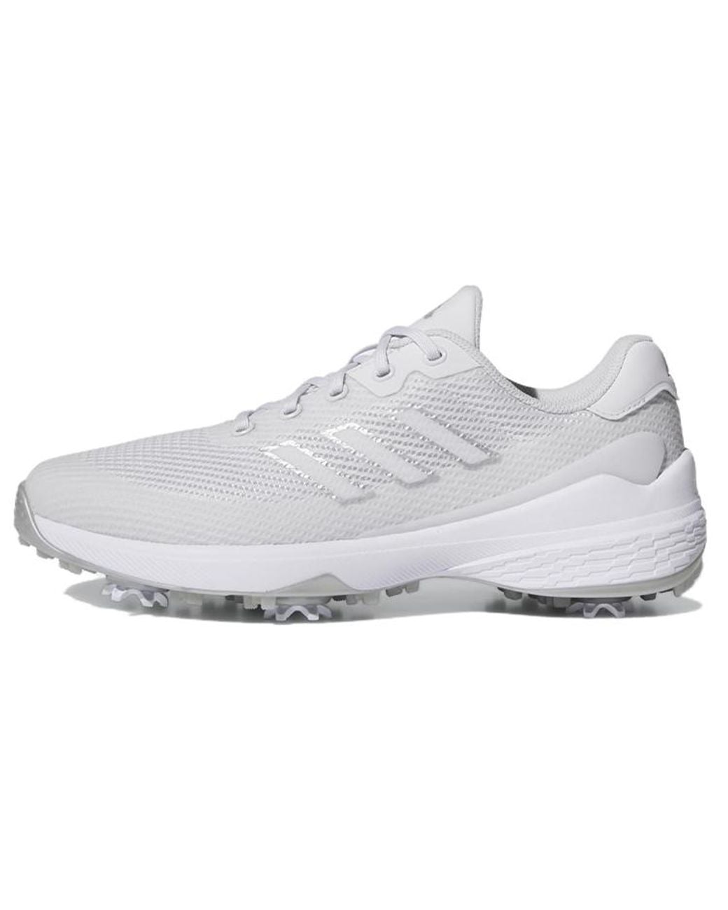 Adidas White Zg23 Vent Golf Shoes 'Dash Metallic' for men
