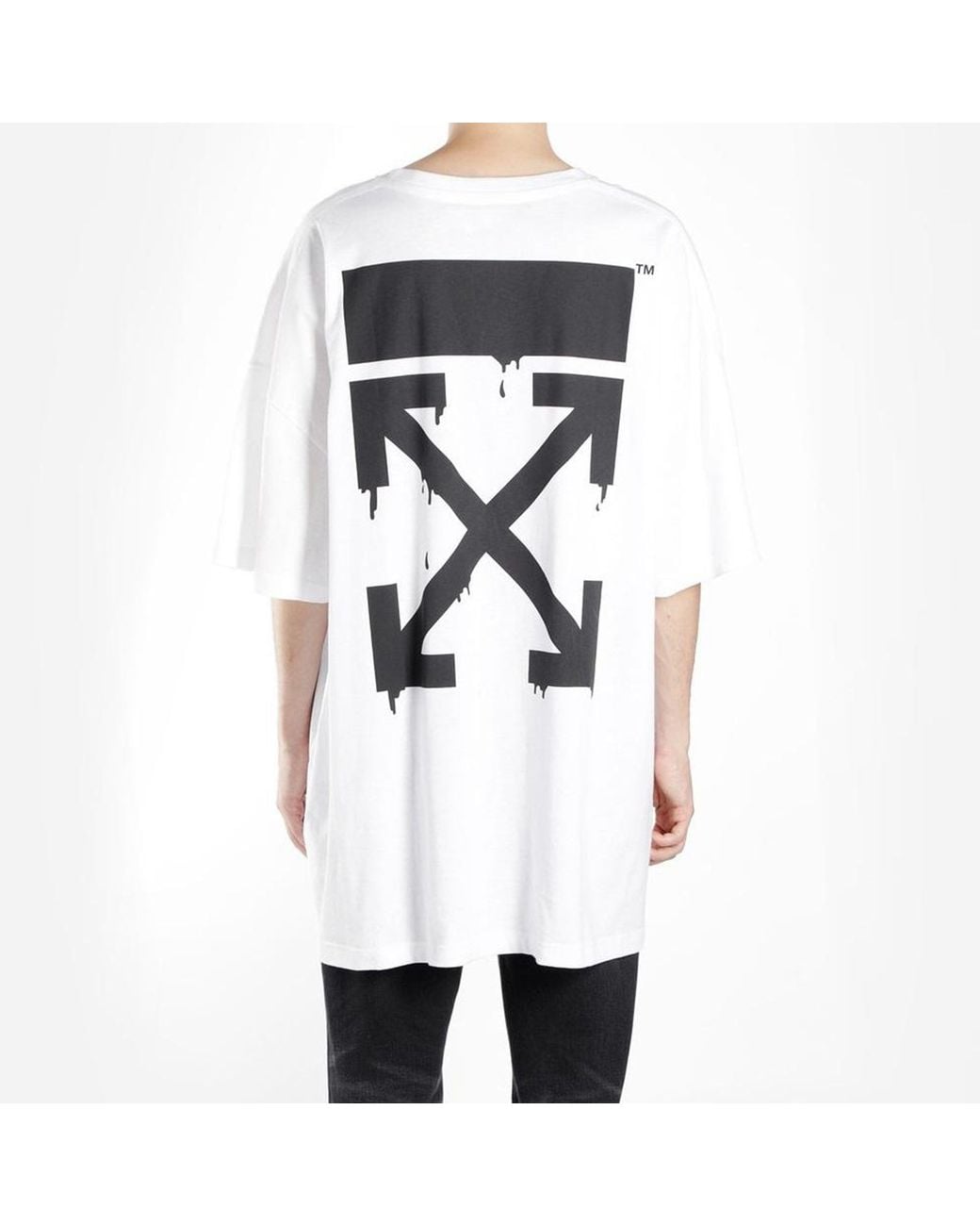 Off-White c/o Virgil Abloh White C/O Virgilabloh Simpson Arrow Short Sleeve T-Shirt for men