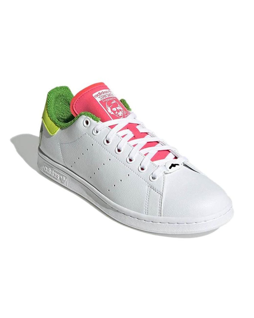 Adidas White The Muppets X Stan Smith 'Kermit The Frog for men