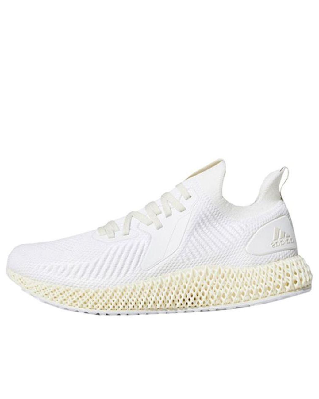 Adidas White Alphaedge 4D 'Off' for men