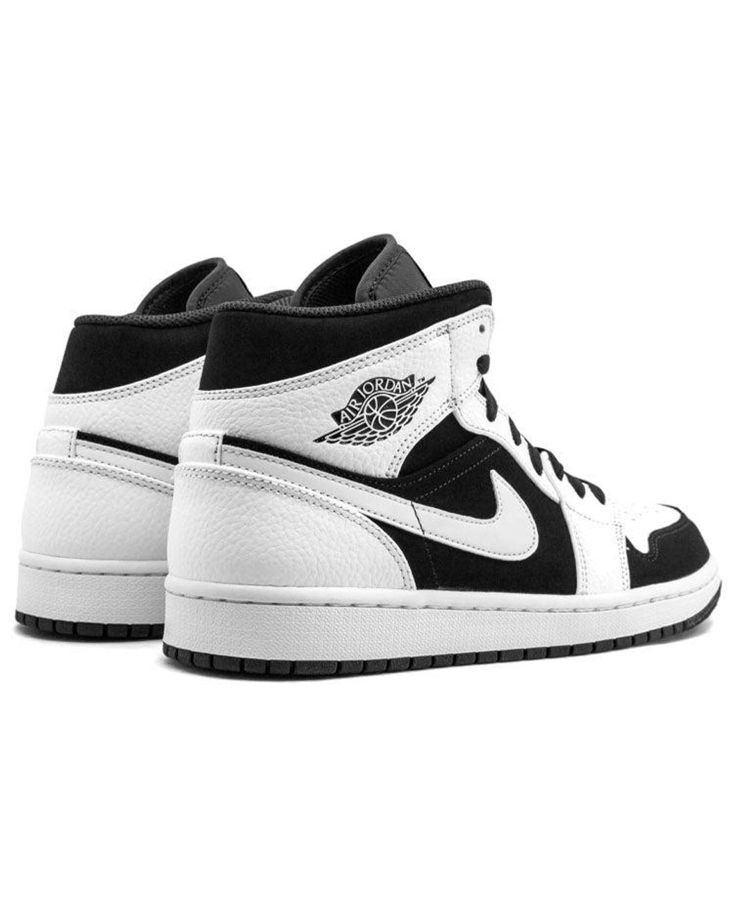Nike Black 1 Retro Mid 'Tuxedo' for men