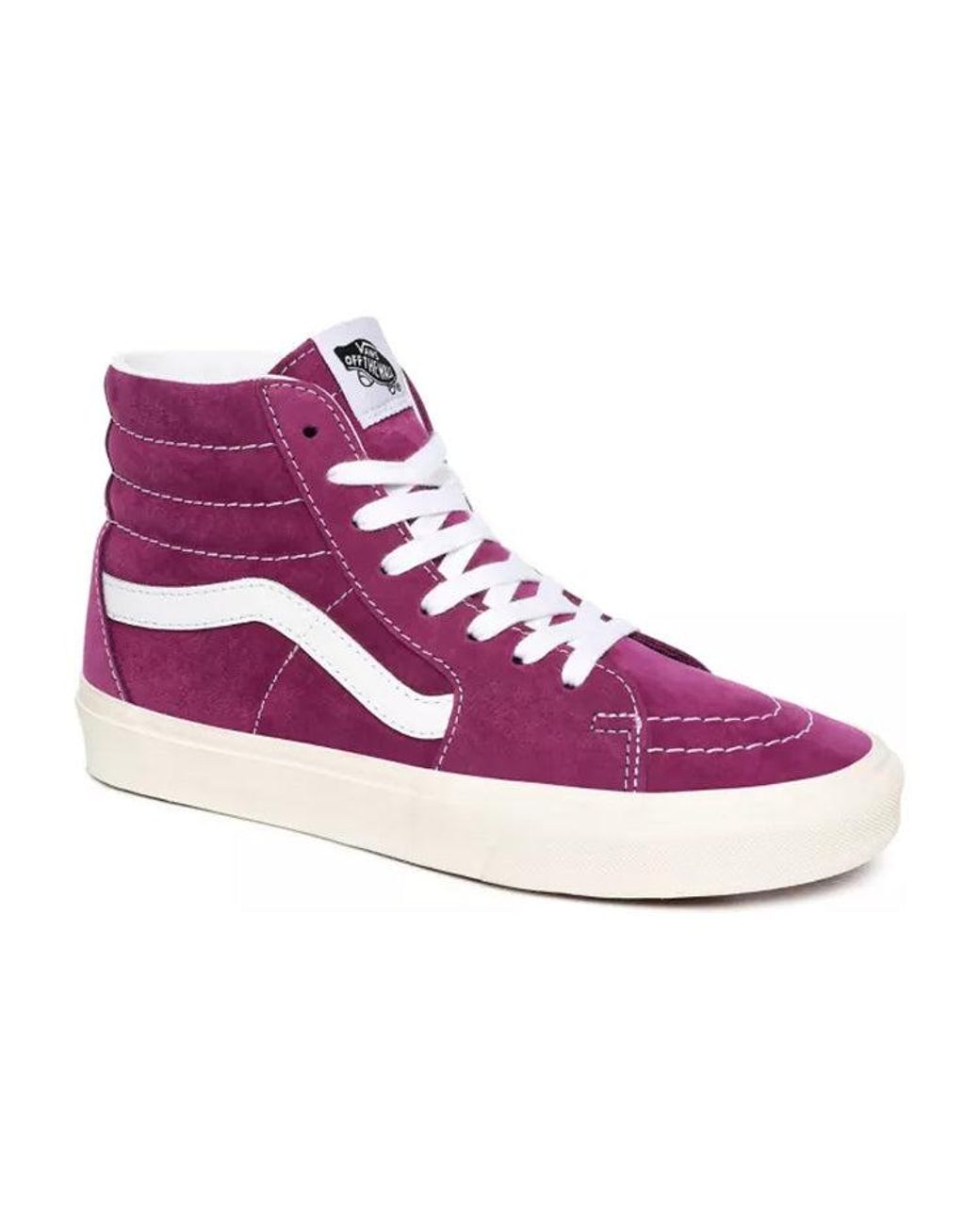Vans Purple Pig Suede Sk8-Hi for men