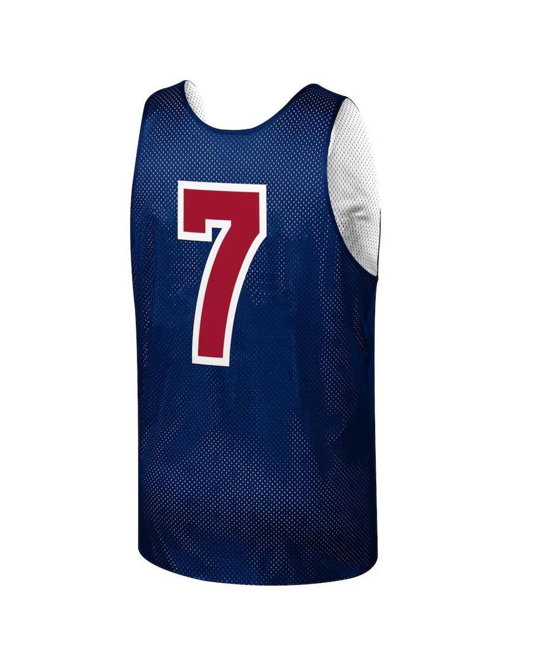 Mitchell & Ness Blue X Nba Reversible Practice Team Usa 1992 Jerseys 'Larry Bird 7' for men