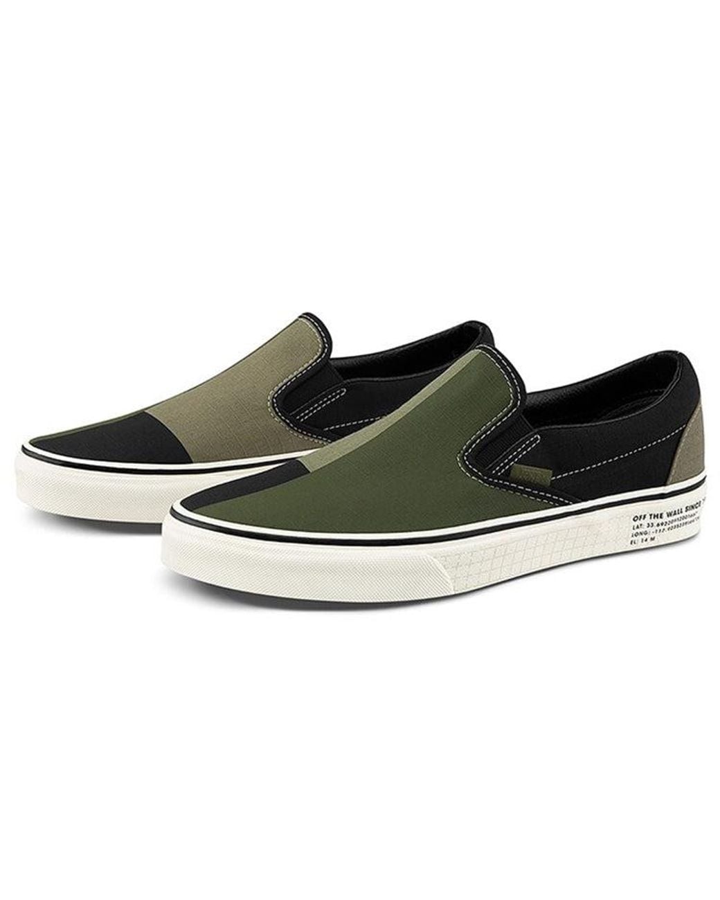 Vans Black Classic Slip-On '66 Supply for men