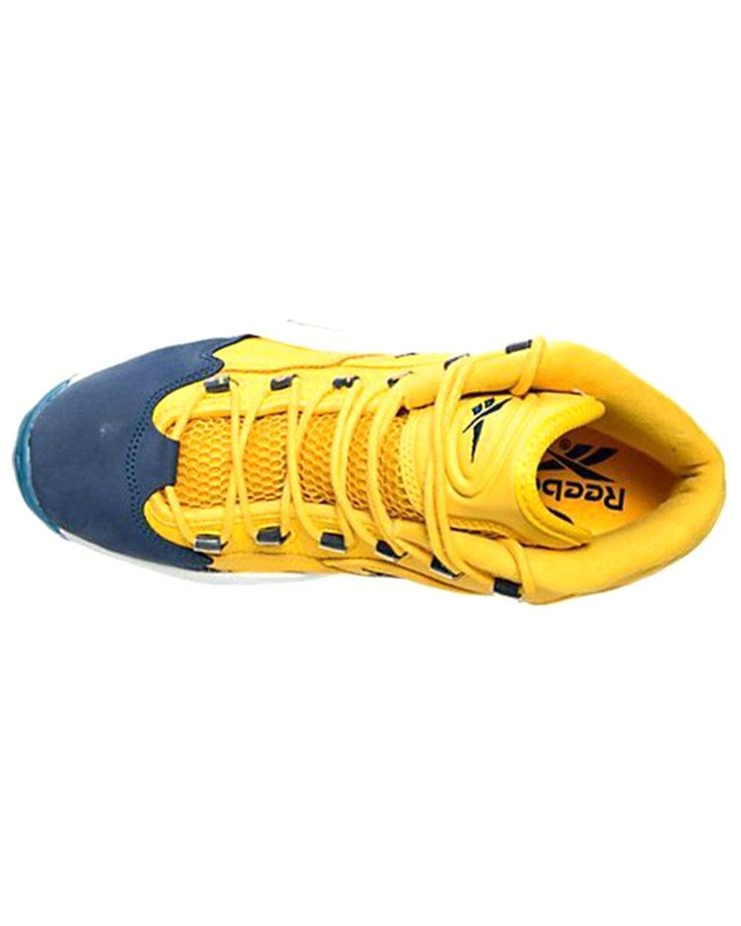 Reebok Yellow Question Mid 'All Star' for men