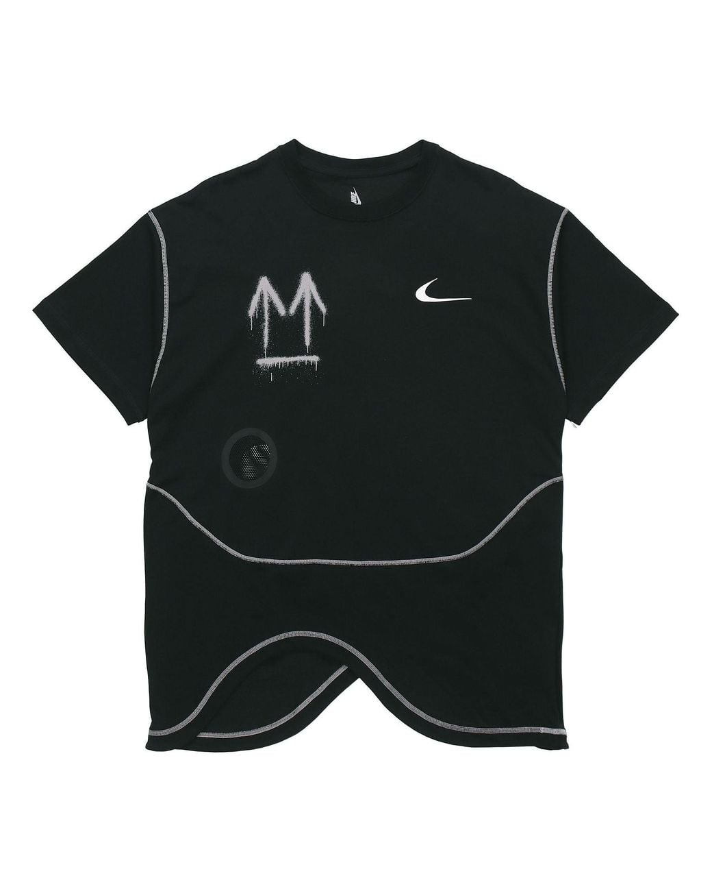Nike Black X Off- Nrg Ru T-Shirt for men