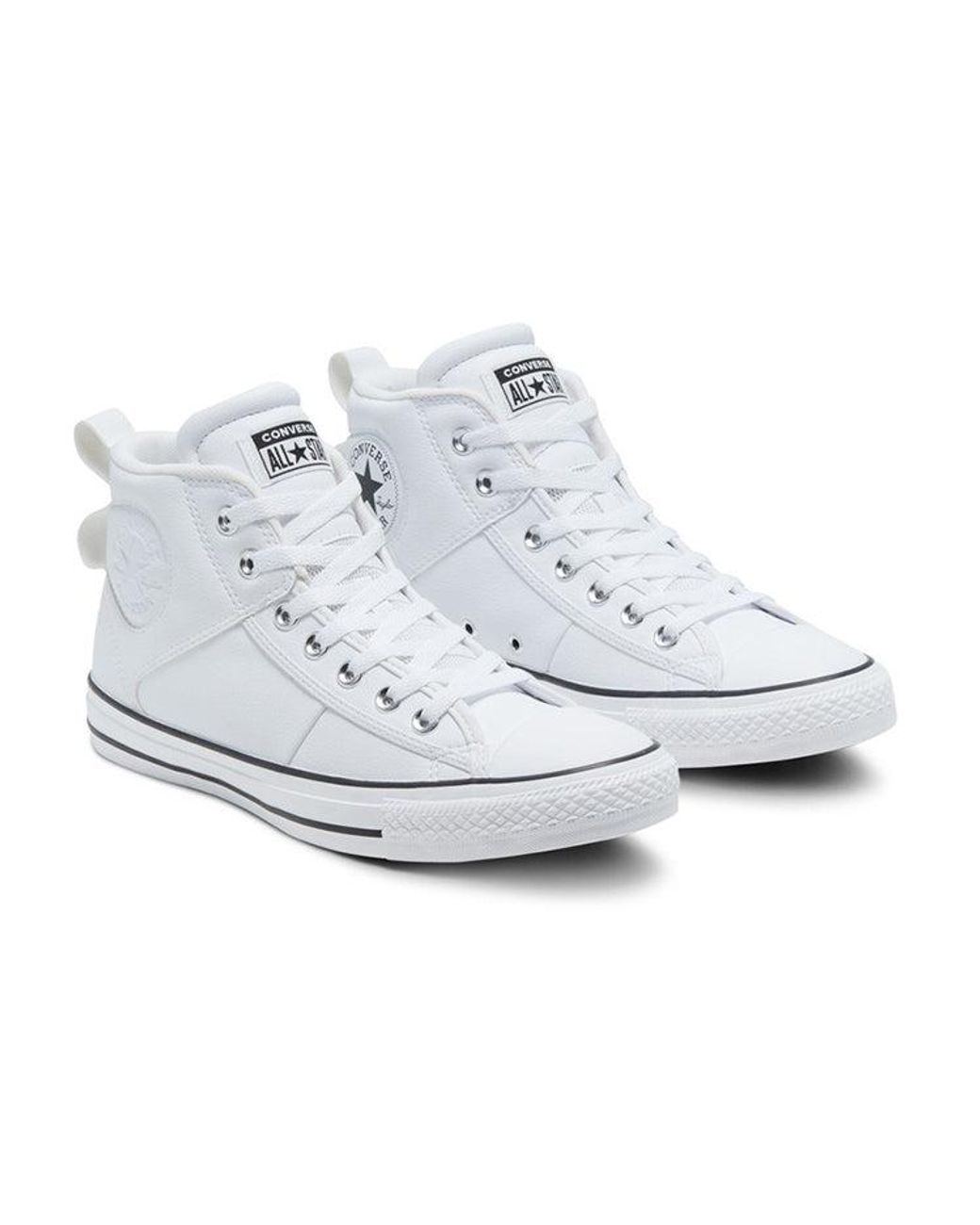 Converse White Chuck Taylor All Star Cs Mid for men
