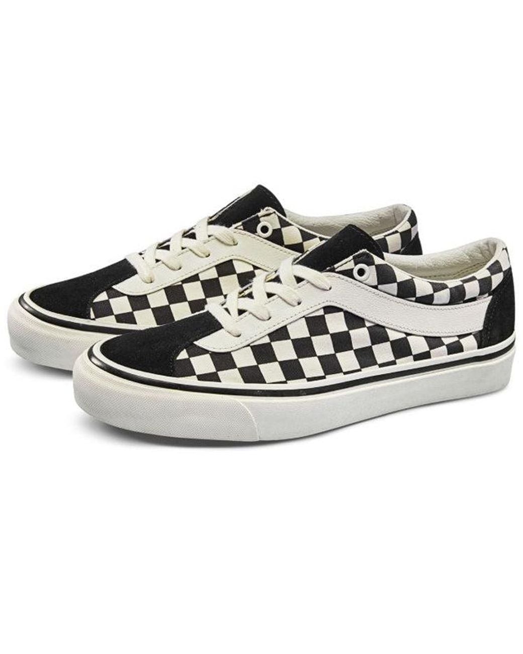 Vans White Bold Ni Checkerboard Marshmallow' for men