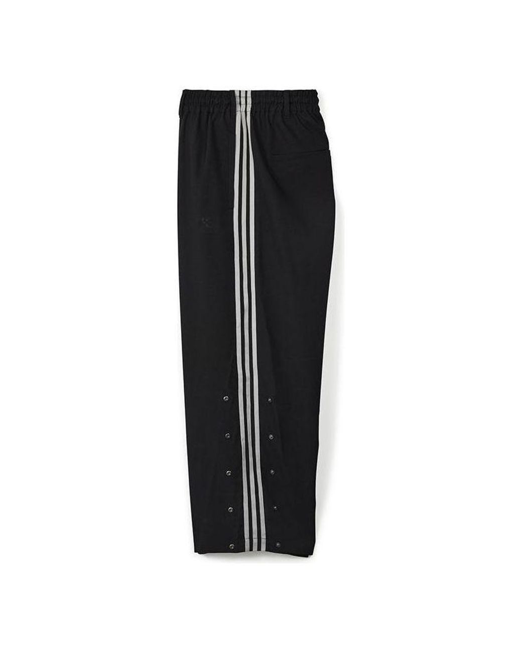 Adidas Black Y-3 Sport Uniform 3-Stripes Pants for men