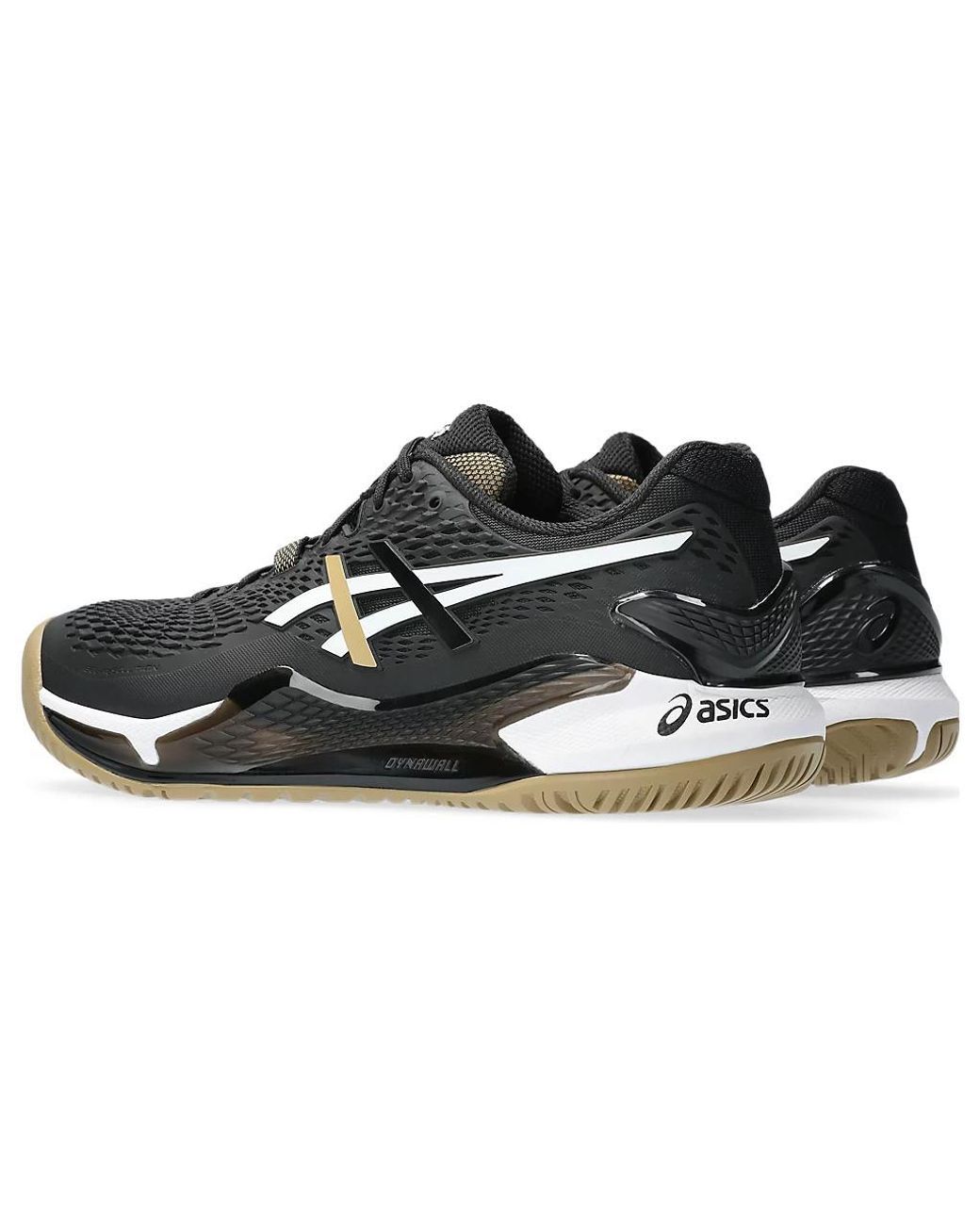 Asics Black Gel-Resolution 9 X Hugo Boss Camel' for men