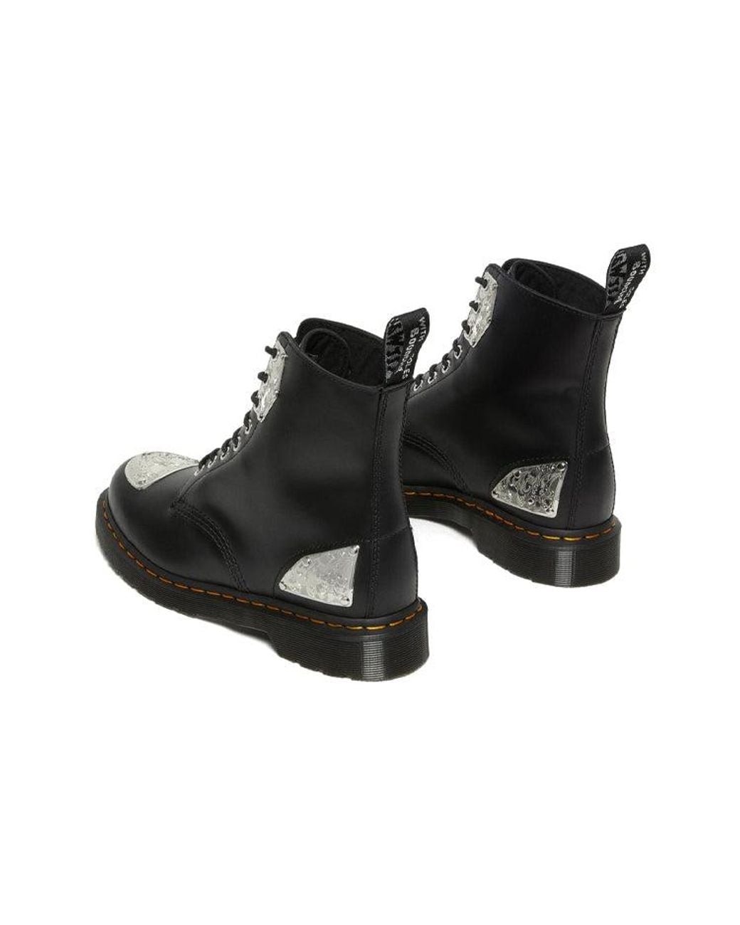 Dr. Martens Black King Nerd 1460 Martin Boots for men