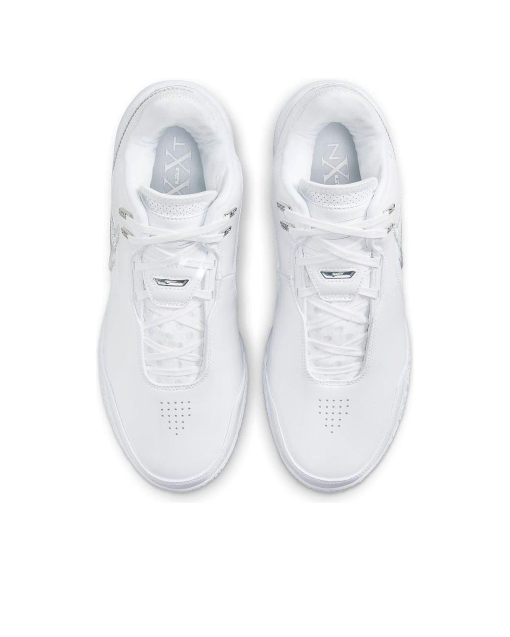 Nike White Zoom Lebron Nxxt Gen Ampd for men