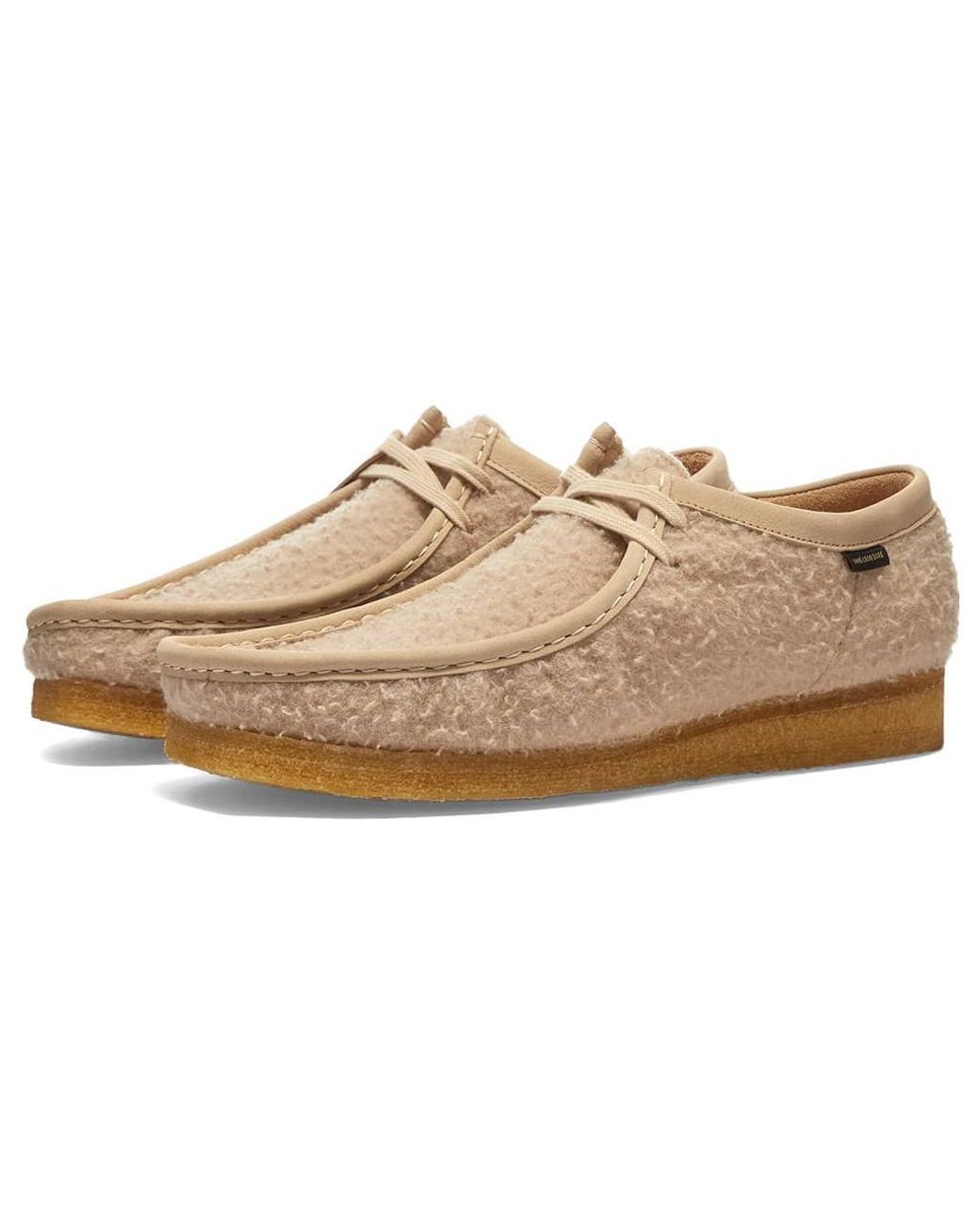 Clarks Natural X Aime Leon Dore Wallabee Casentino Wool for men
