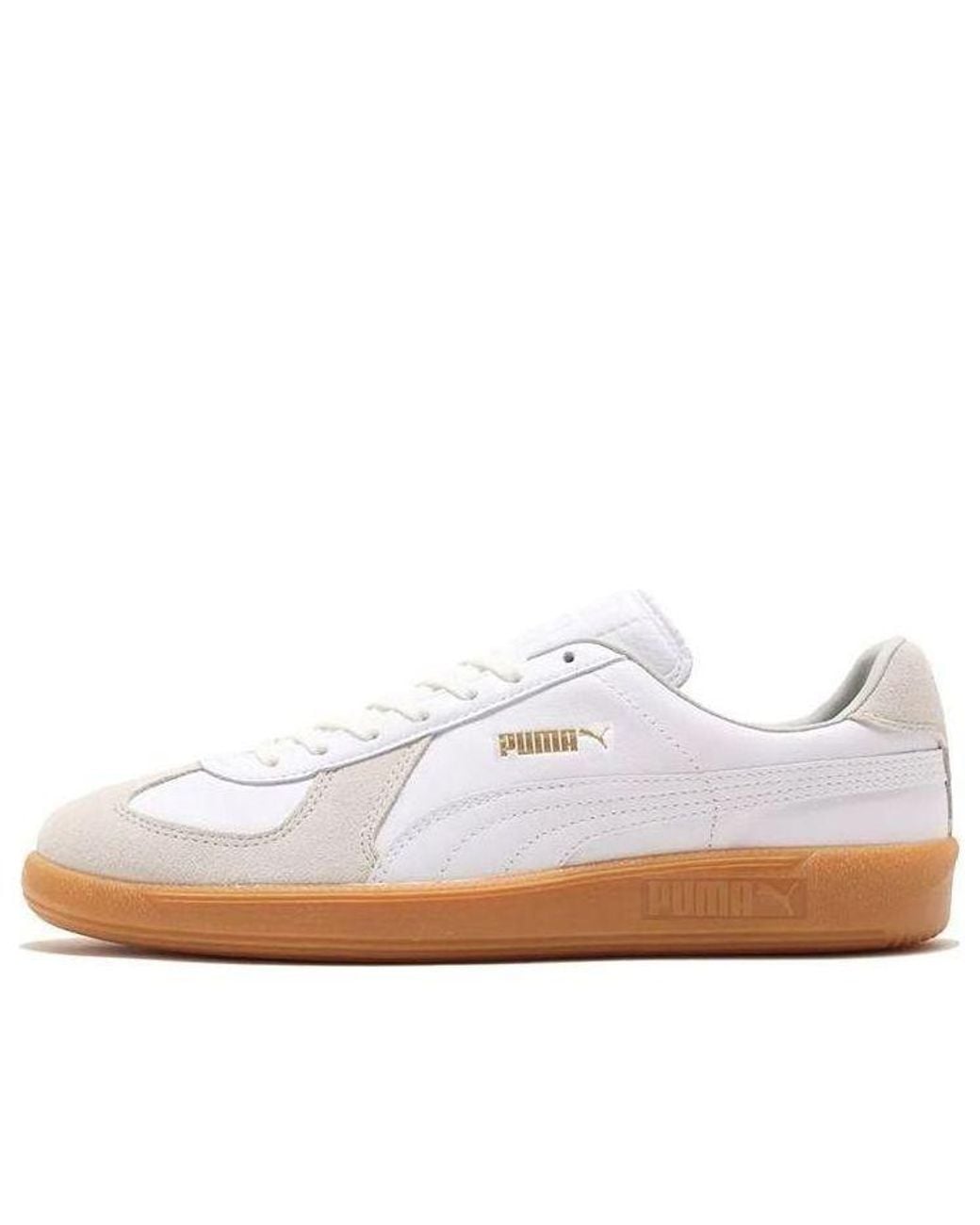 PUMA White Army Trainer Gum' for men