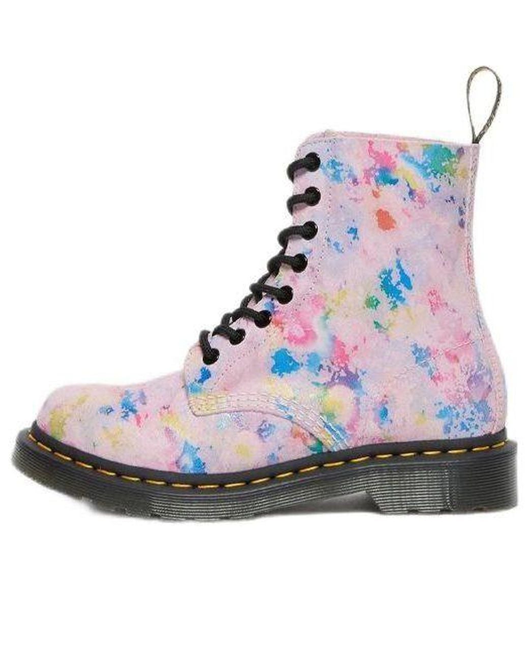 Dr. Martens Blue (Wmns) 1460 Pascal Suede Lace Up Boots