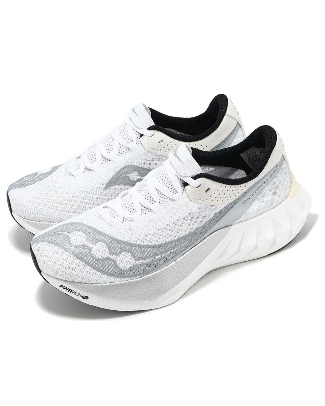 Saucony White Endorphin Pro 4 for men