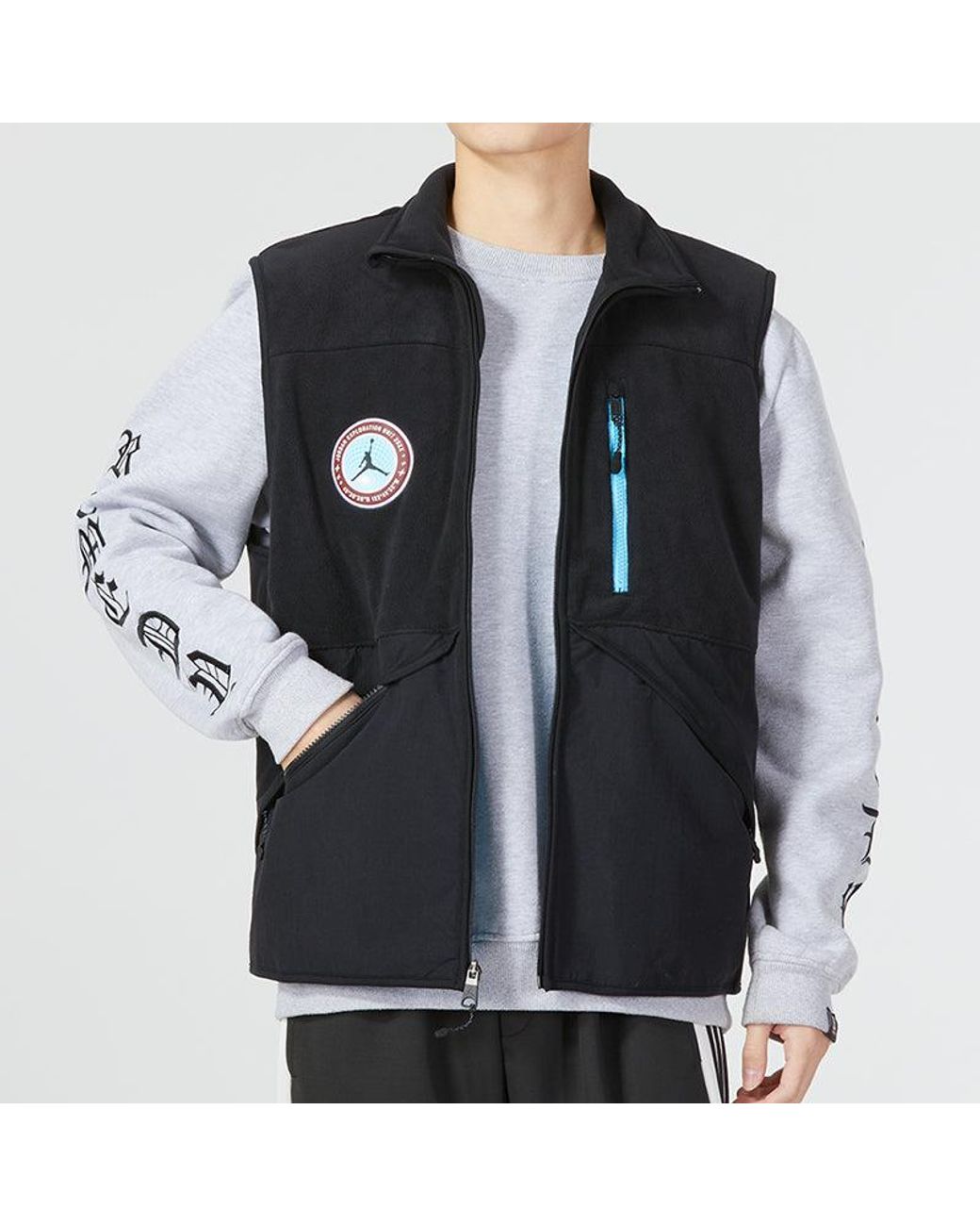 Nike Black Logo Vest for men
