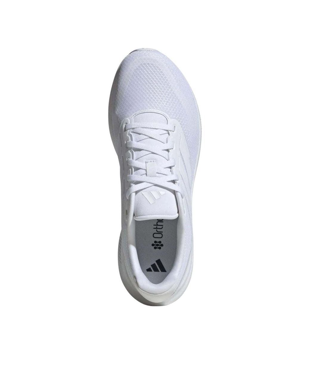 Adidas White Runfalcon 5 'Cloud' for men