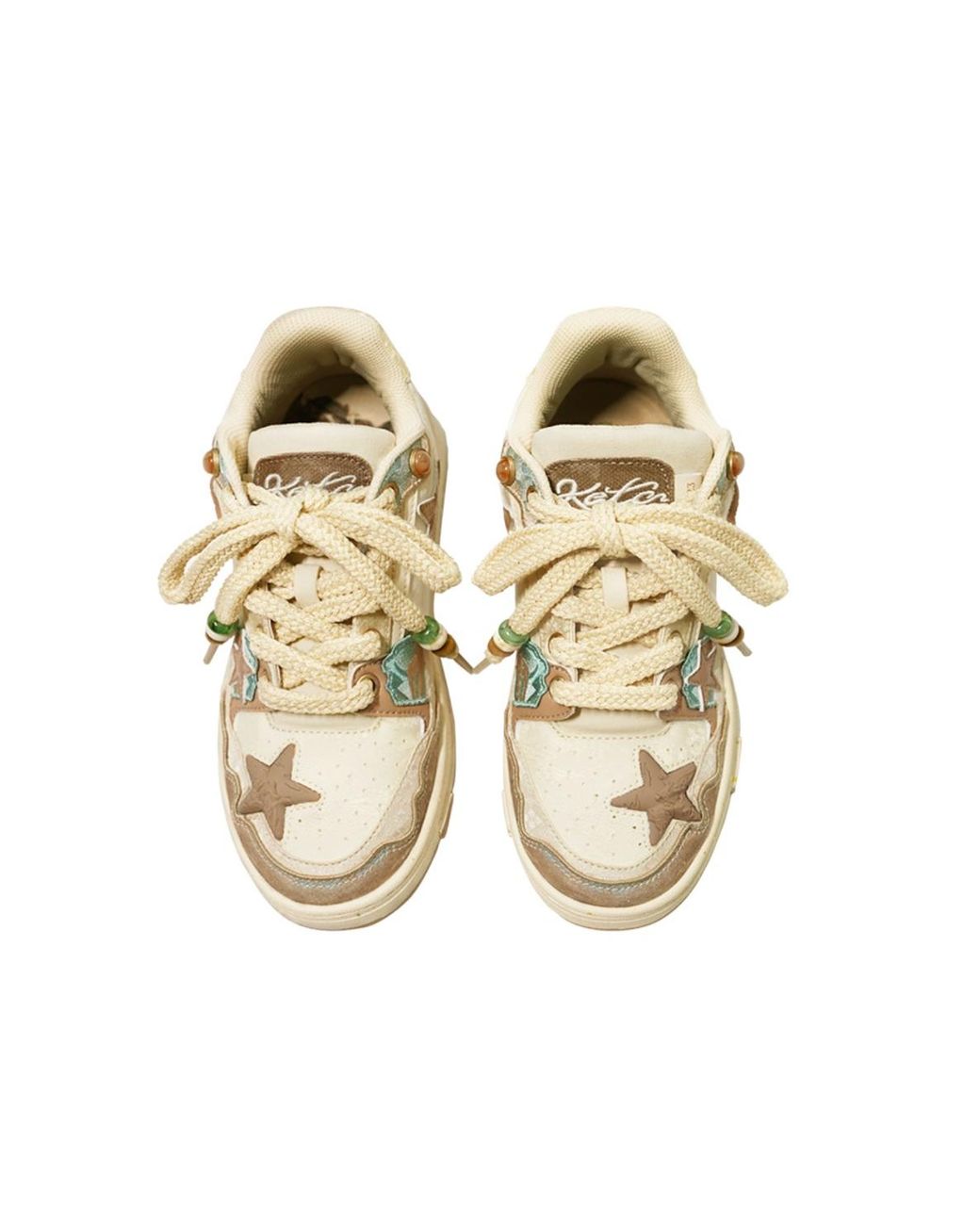 KAALIXTO Metallic Skateboarding Low 'A City Of Cathay' for men