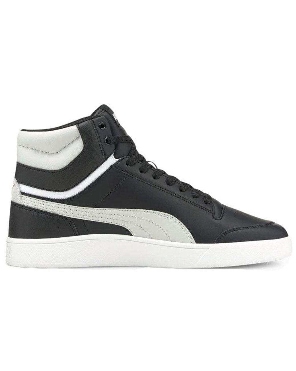 PUMA Black Shuffle Mid for men