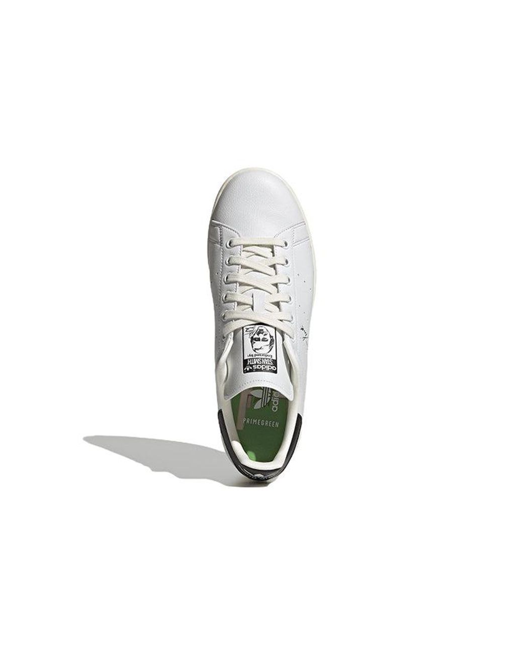 Adidas White The Muppets X Stan Smith Primegreen 'Kermit The Frog' for men