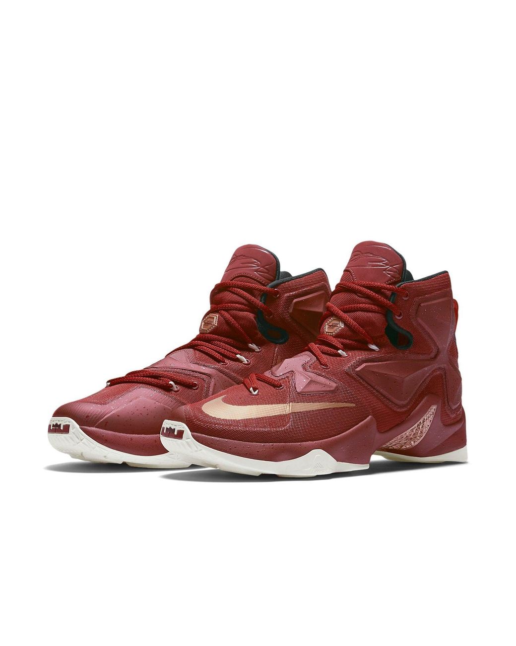 Nike Red Lebron 13 'on Court' for men