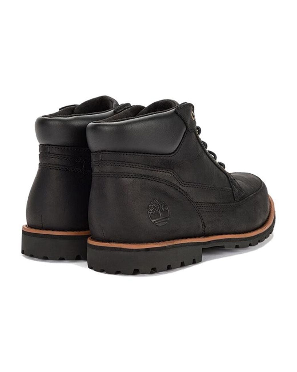 Timberland Black Attleboro Premium Chukka Boot Full Grain' for men