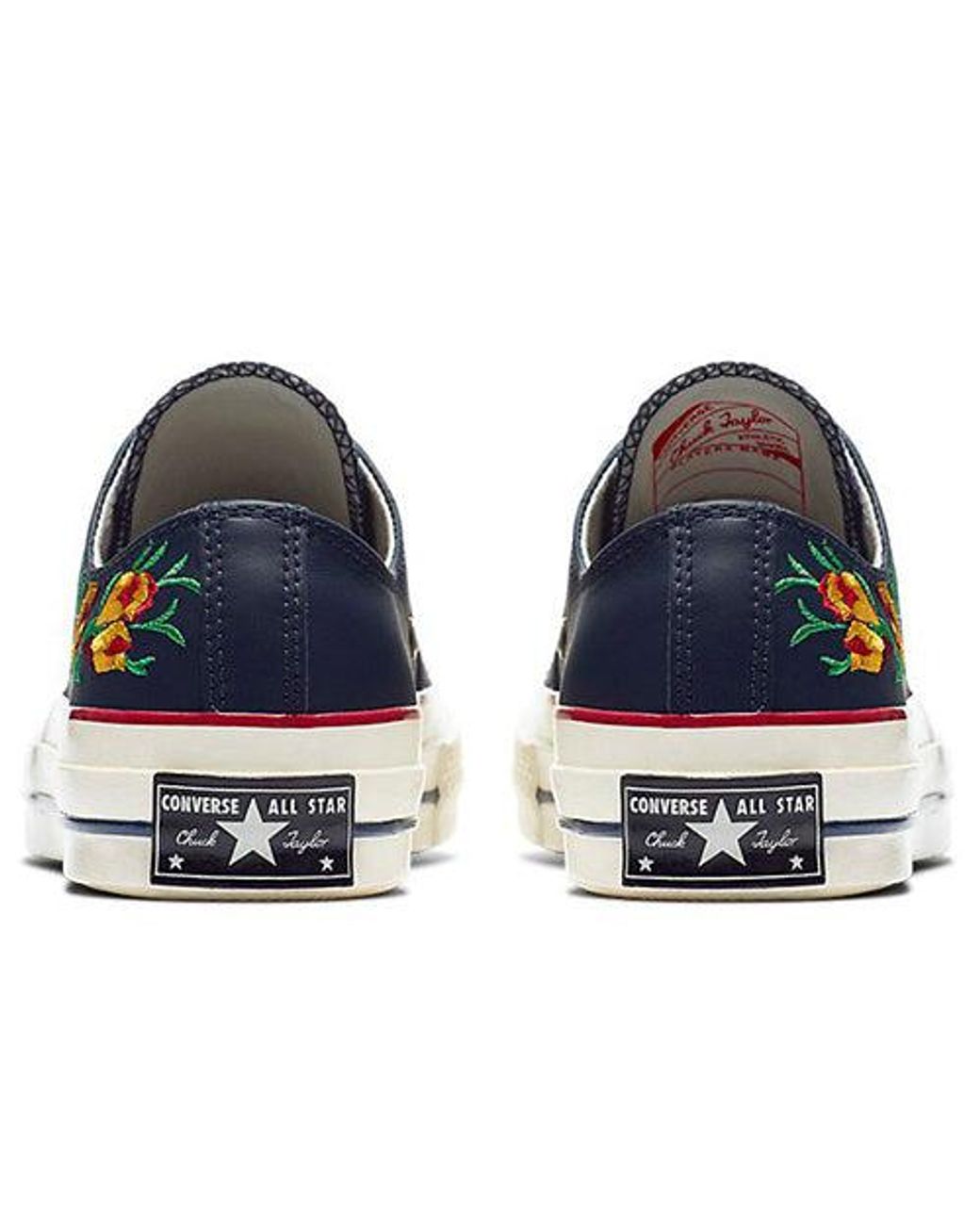 Converse Blue (Wmns) Chuck 70 Low 'Parkway Floral Embroidery'