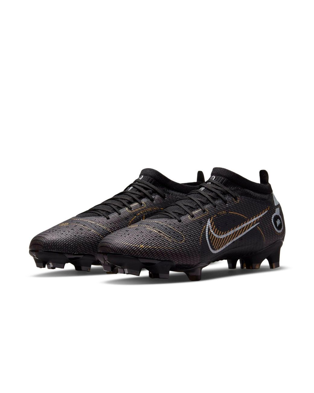 Nike Black Mercurial Vapor 14 Pro Fg Metallic' for men