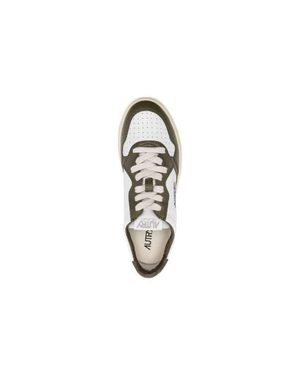 Autry White (Wmns) Medalist Low Bicolor