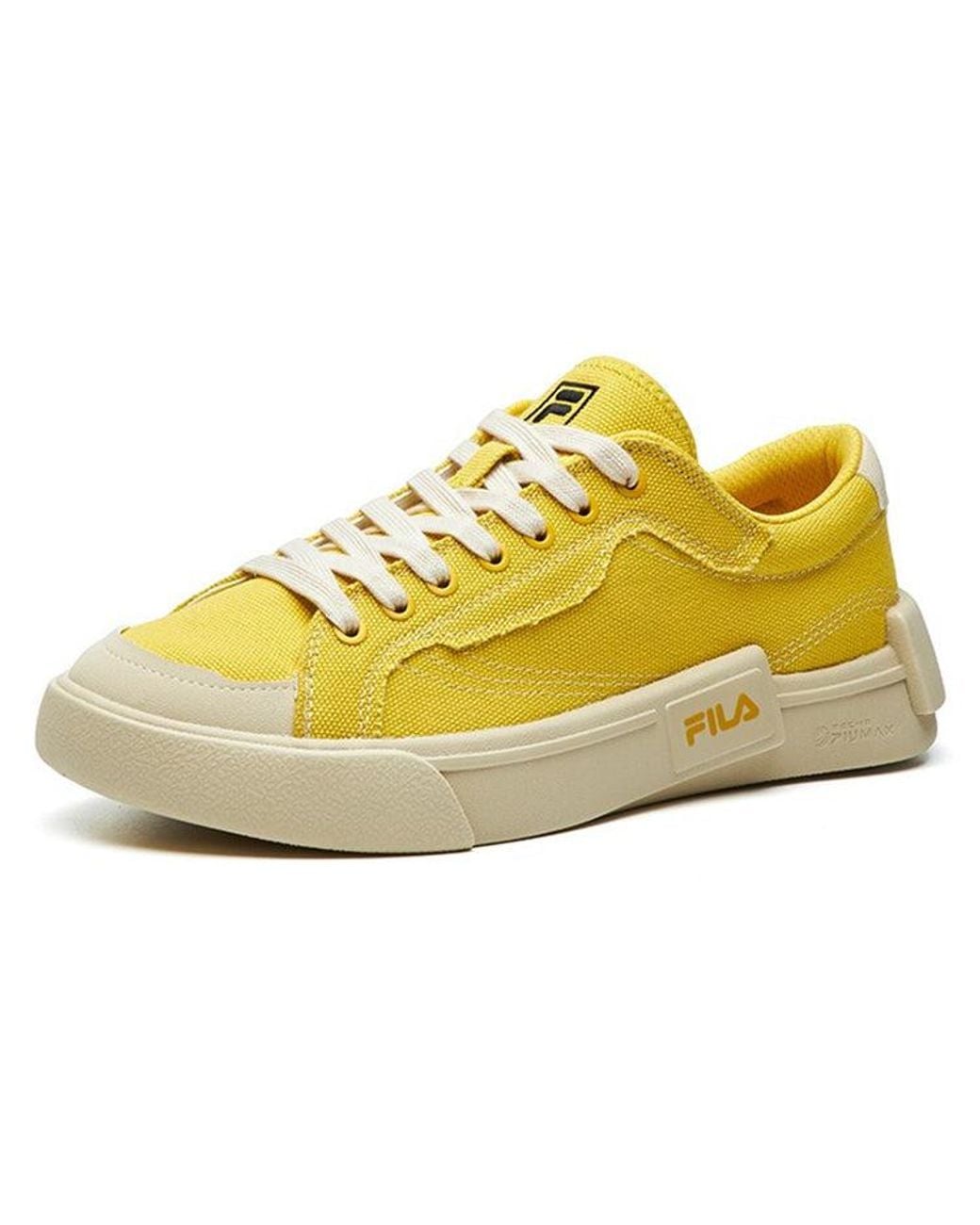 Fila Yellow (Wmns) Canvas Shoes
