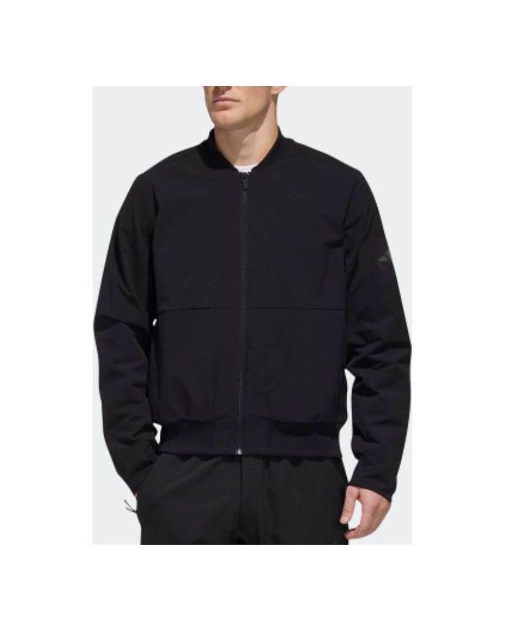 Adidas Black Pilot Sports Baseball Jacket for men