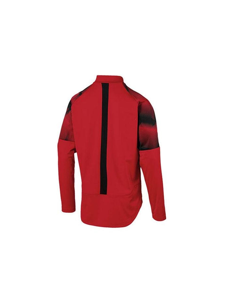 PUMA Red Jersey Ac Milan Stadium Poly Jacket for men