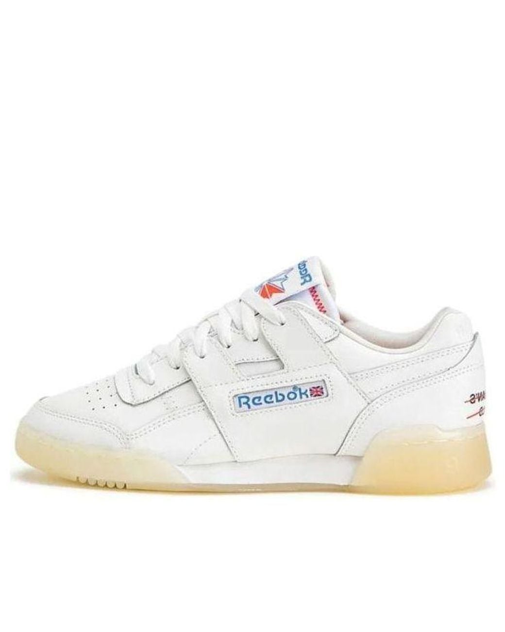 Reebok White (Wmns) Workout Lo Plus 'Chalk Plus'